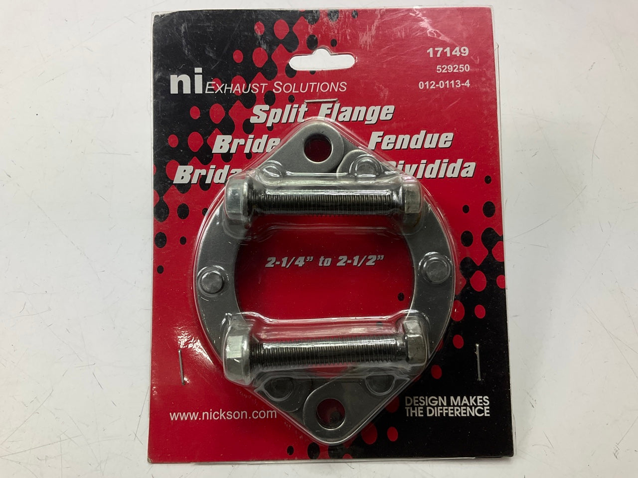 Nickson 17149 Exhaust Split Flange - 2-1/4'' To 2-1/2''