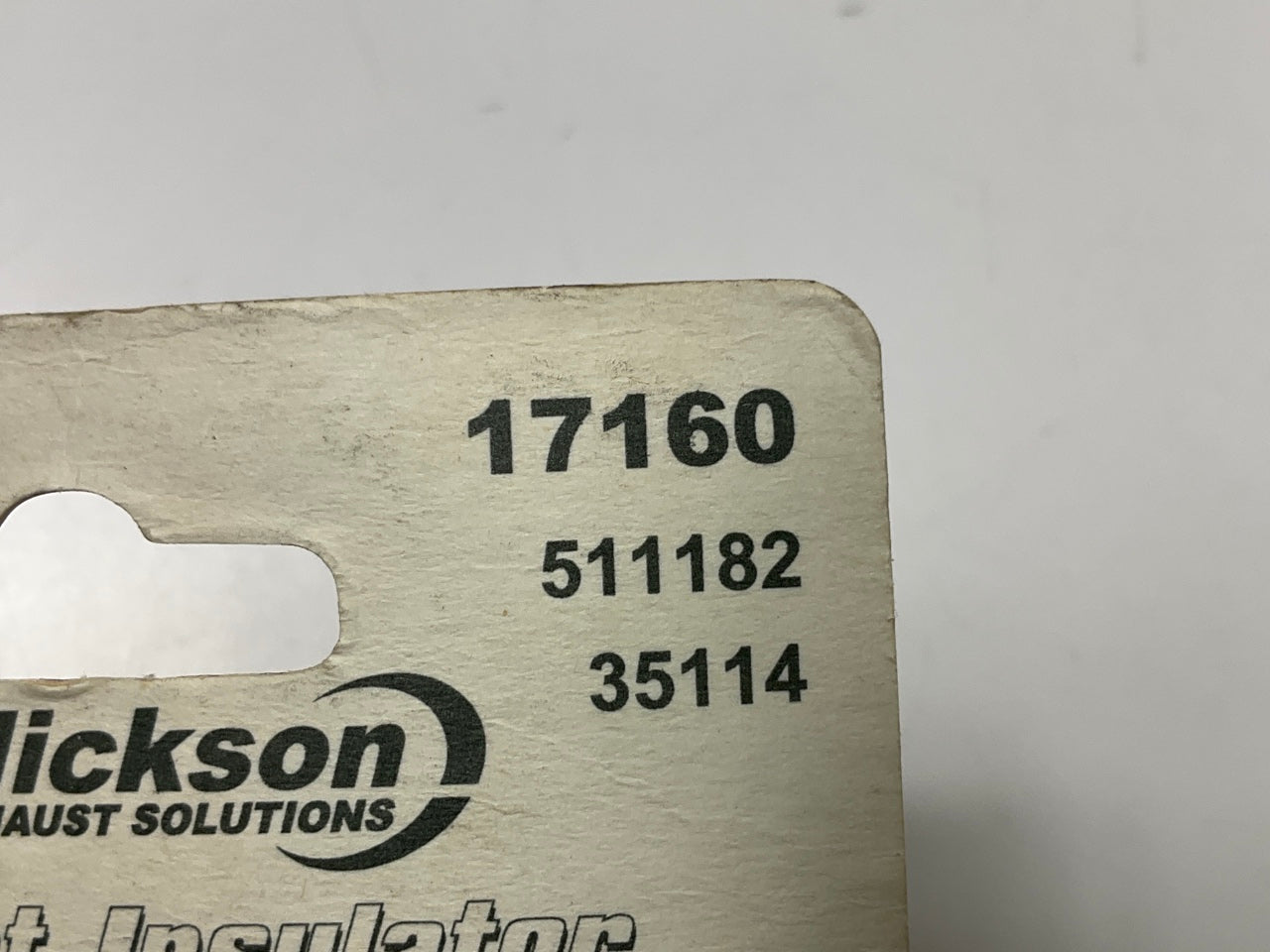 Nickson 17160 Exhaust Muffler Bracket Rubber Insulator