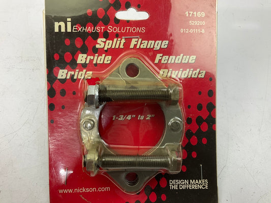 Nickson 17169 Split Exhaust Flange - 1-3/4'' To 2''