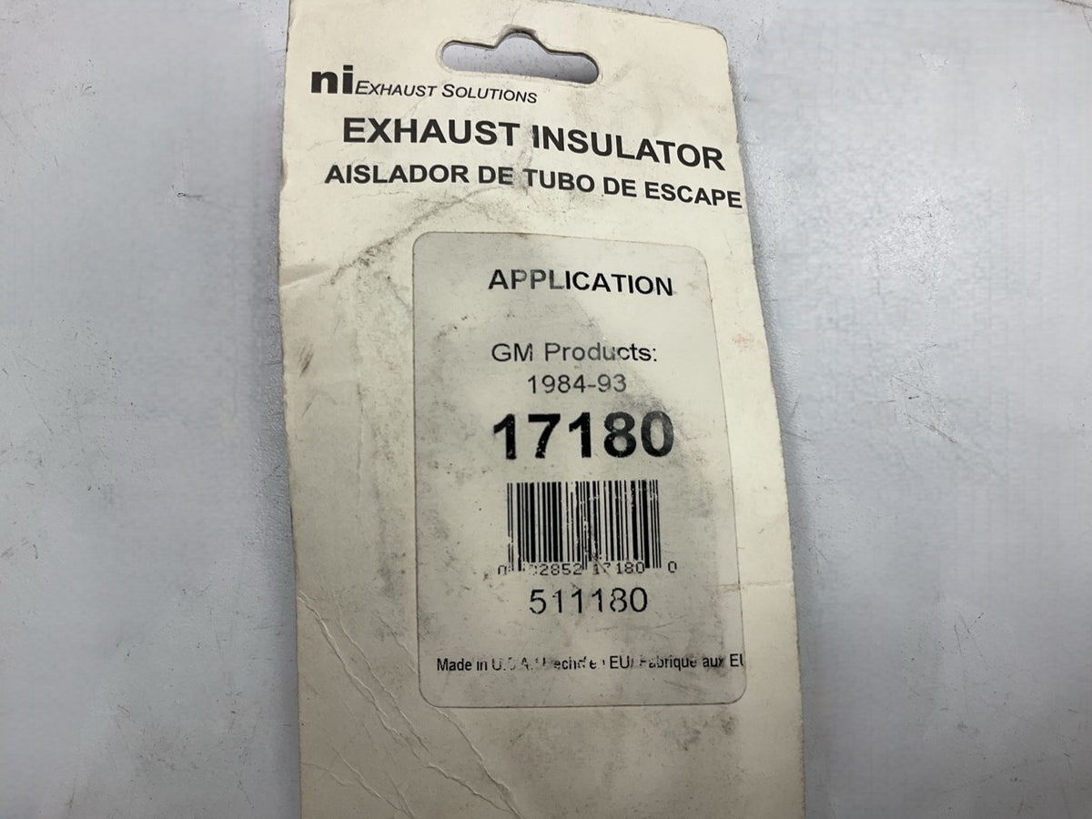 (2) Nickson 17180 Exhaust Muffler Hanger Insulator For 1984-1993 GM Products