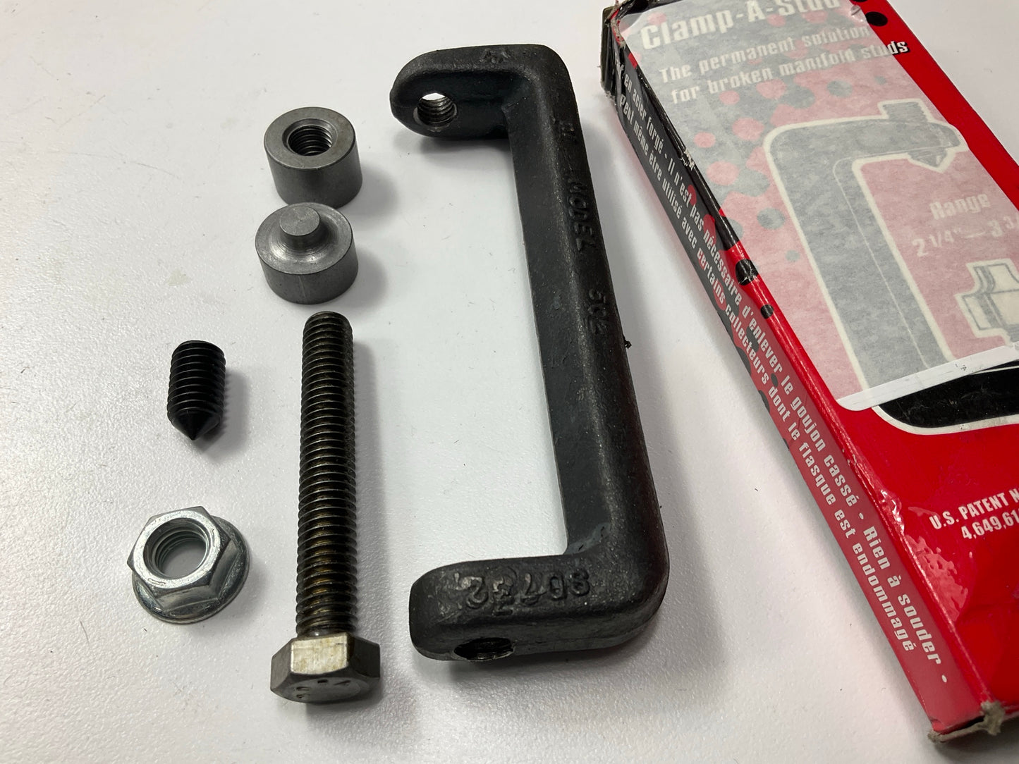 Nickson 17351 Exhaust Manifold Clamp-A-Stud 2-1/4'' - 2-3/4'' Size