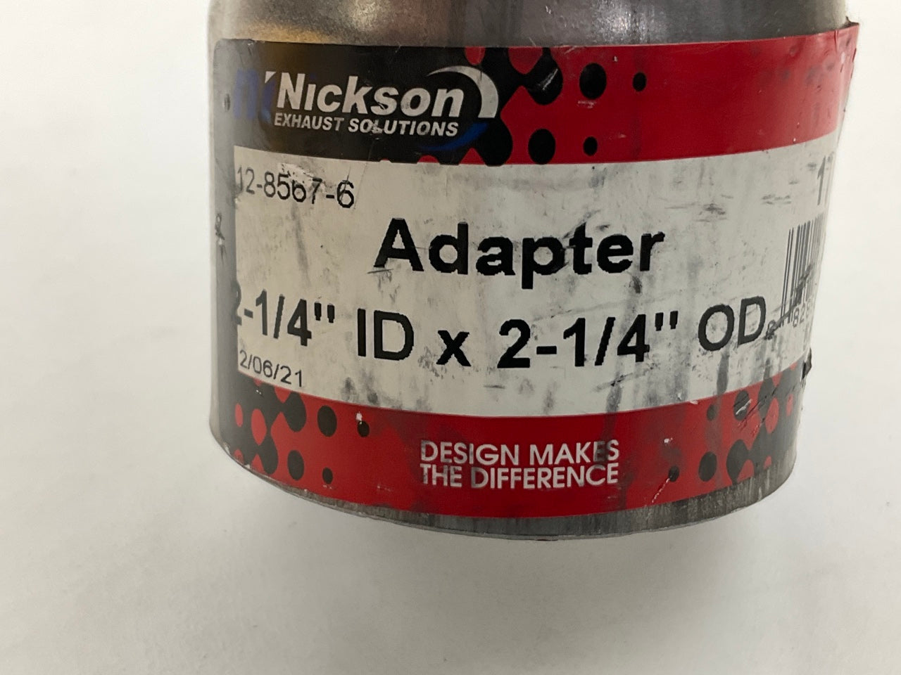 Nickson 17512 Exhaust Pipe Adapter - 2-1/4'' ID X 2-1/4'' OD