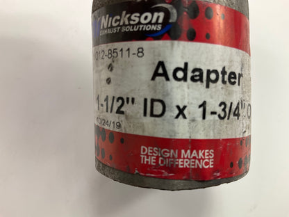 (2) Nickson 17532 Exhaust Pipe Adapter - 1-1/2'' ID X 1-3/4'' OD