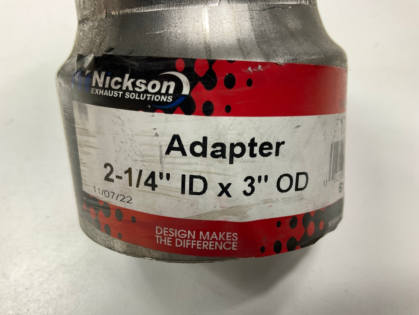 Nickson 17573 Exhaust Pipe Adapter 2-1/4'' ID X 3'' OD Connector