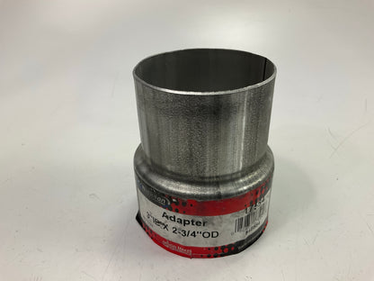 Nickson 17584 Exhaust Pipe Adapter - 3'' ID X 2-3/4'' OD