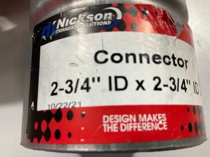 Nickson 17586 Exhaust Pipe Connector - 2-3/4'' ID X 2-3/4'' ID