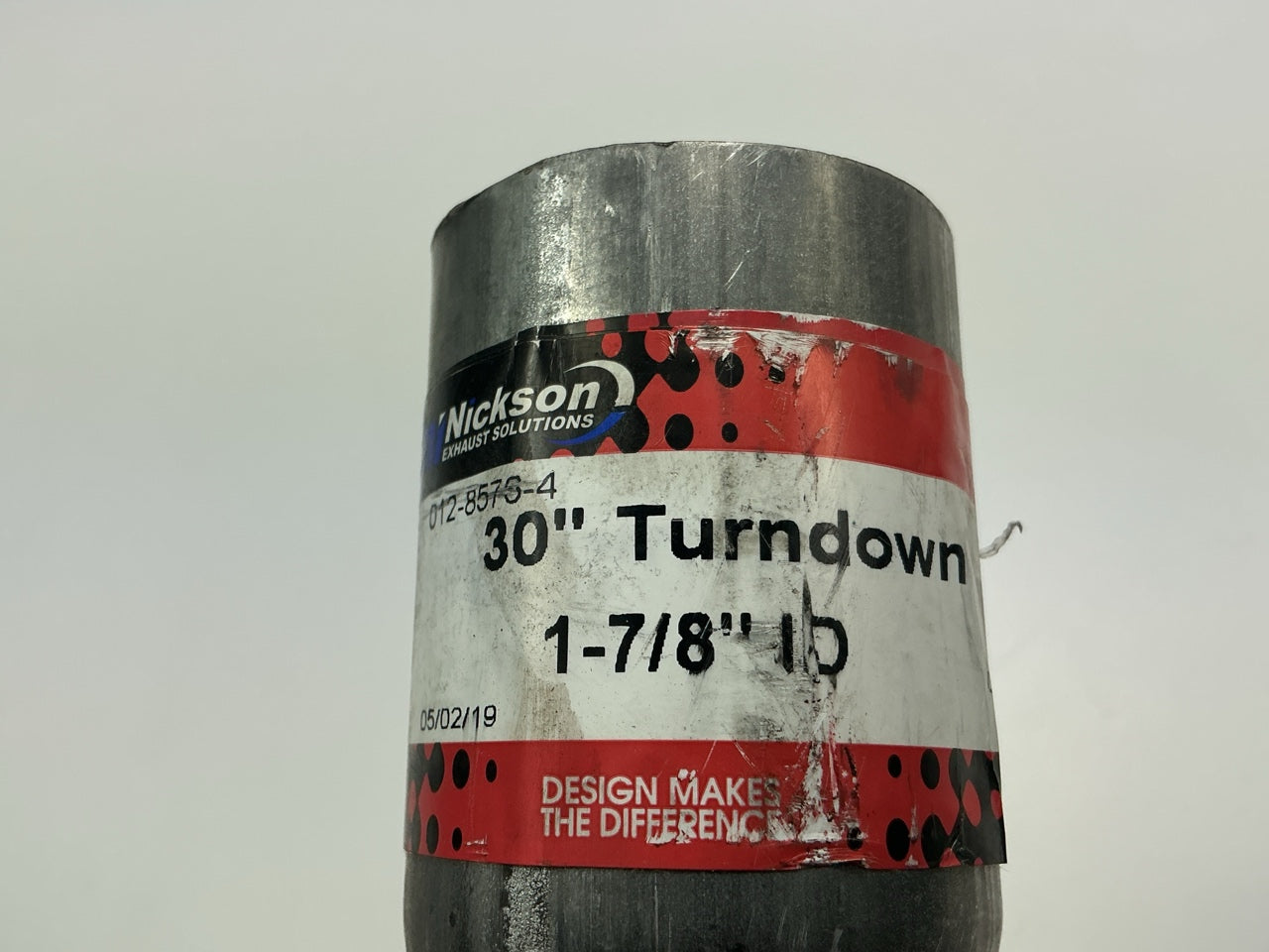 Nickson 17612 30'' Turndown Exhaust Pipe 1-7/8'' ID