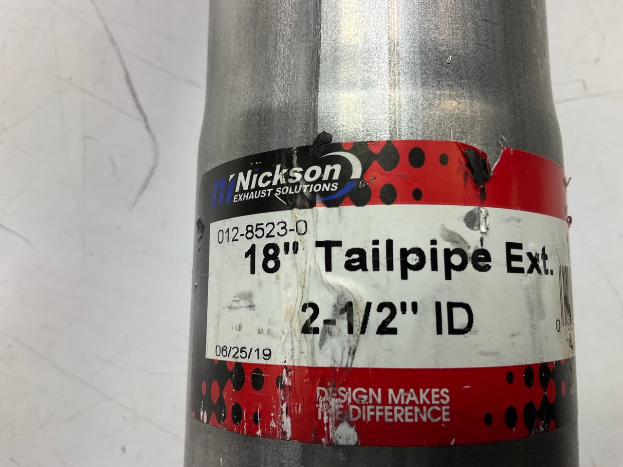 Nickson 17625 Exhaust Pipe Extension - 18'' Long X 2-1/2'' ID Type 2