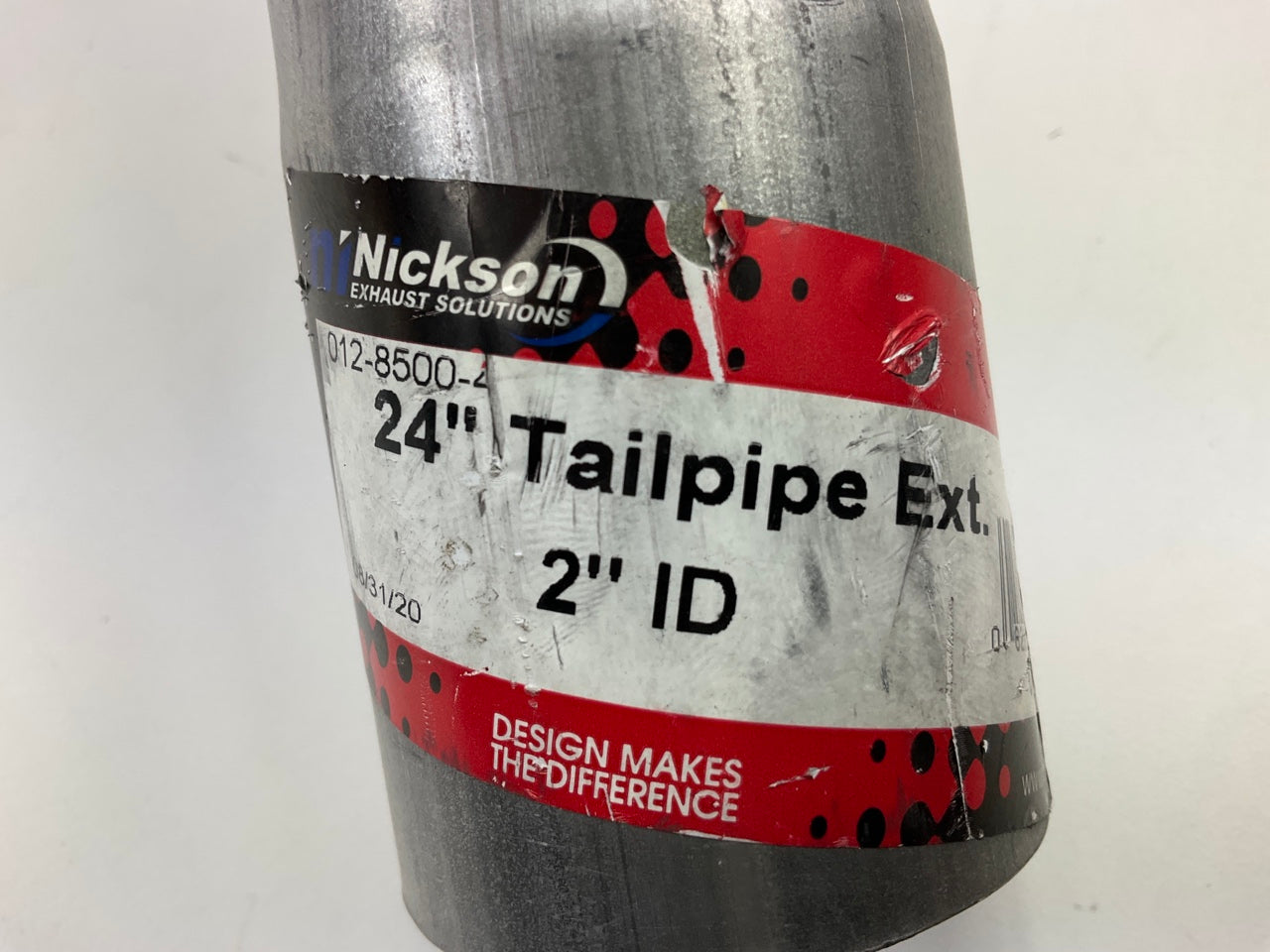 Nickson 17633 Exhaust Pipe 2'' Inside Diameter, 24'' Long