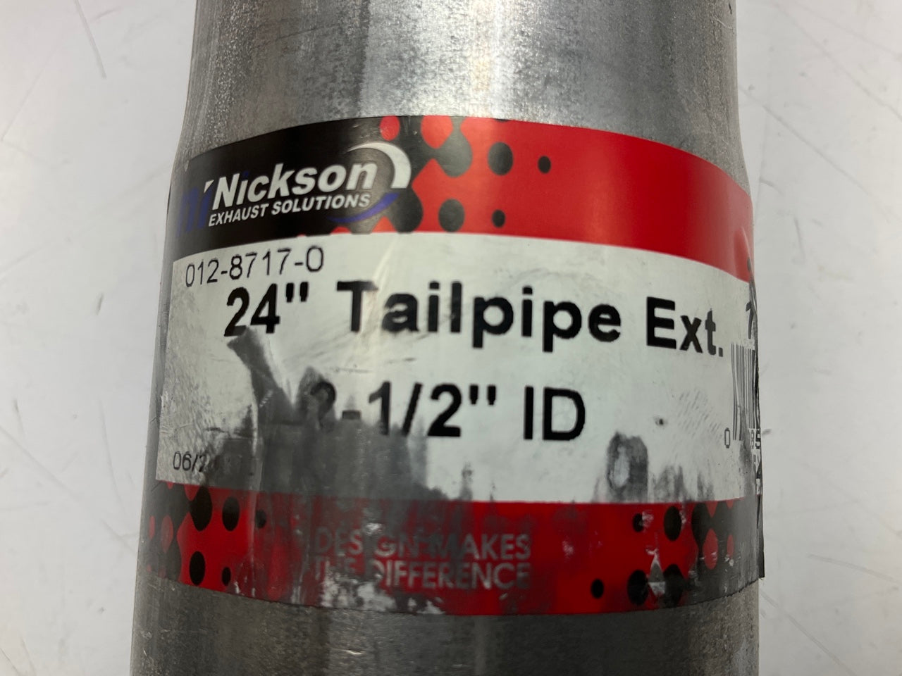 Nickson 17635 Exhaust Pipe Extension - 24'' Long X 2-1/2'' ID