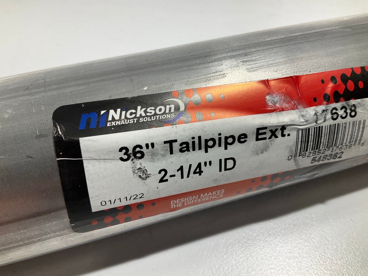 Nickson 17638 Exhaust Tailpipe Tail Pipe Extension - 2-1/4'' ID X 36'' Long