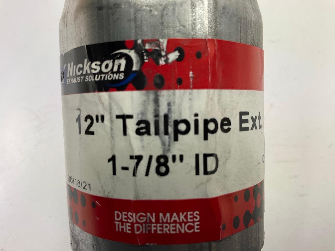 Nickson 17643 Exhaust Tailpipe Tail Pipe Extension, 1-7/8'' ID X 12'' Long