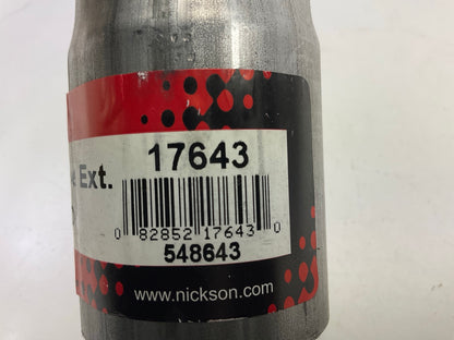 Nickson 17643 Exhaust Tailpipe Tail Pipe Extension, 1-7/8'' ID X 12'' Long