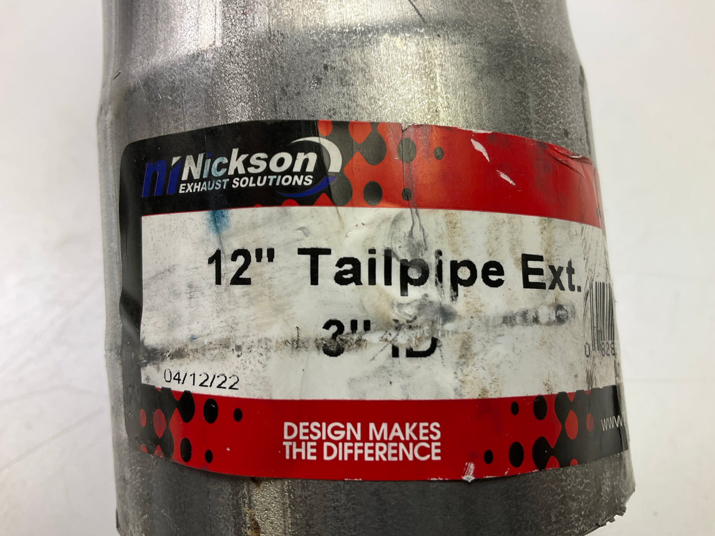 Nickson 17648 Exhaust Pipe Extension, 3'' ID, 12'' Long
