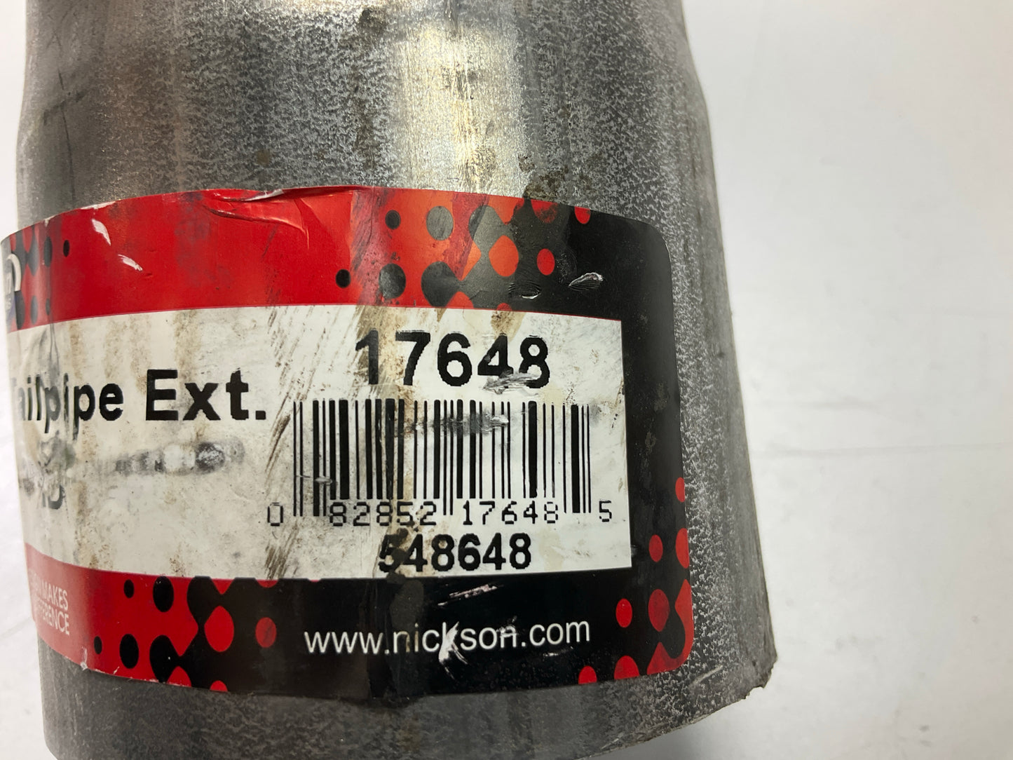 Nickson 17648 Exhaust Pipe Extension, 3'' ID, 12'' Long