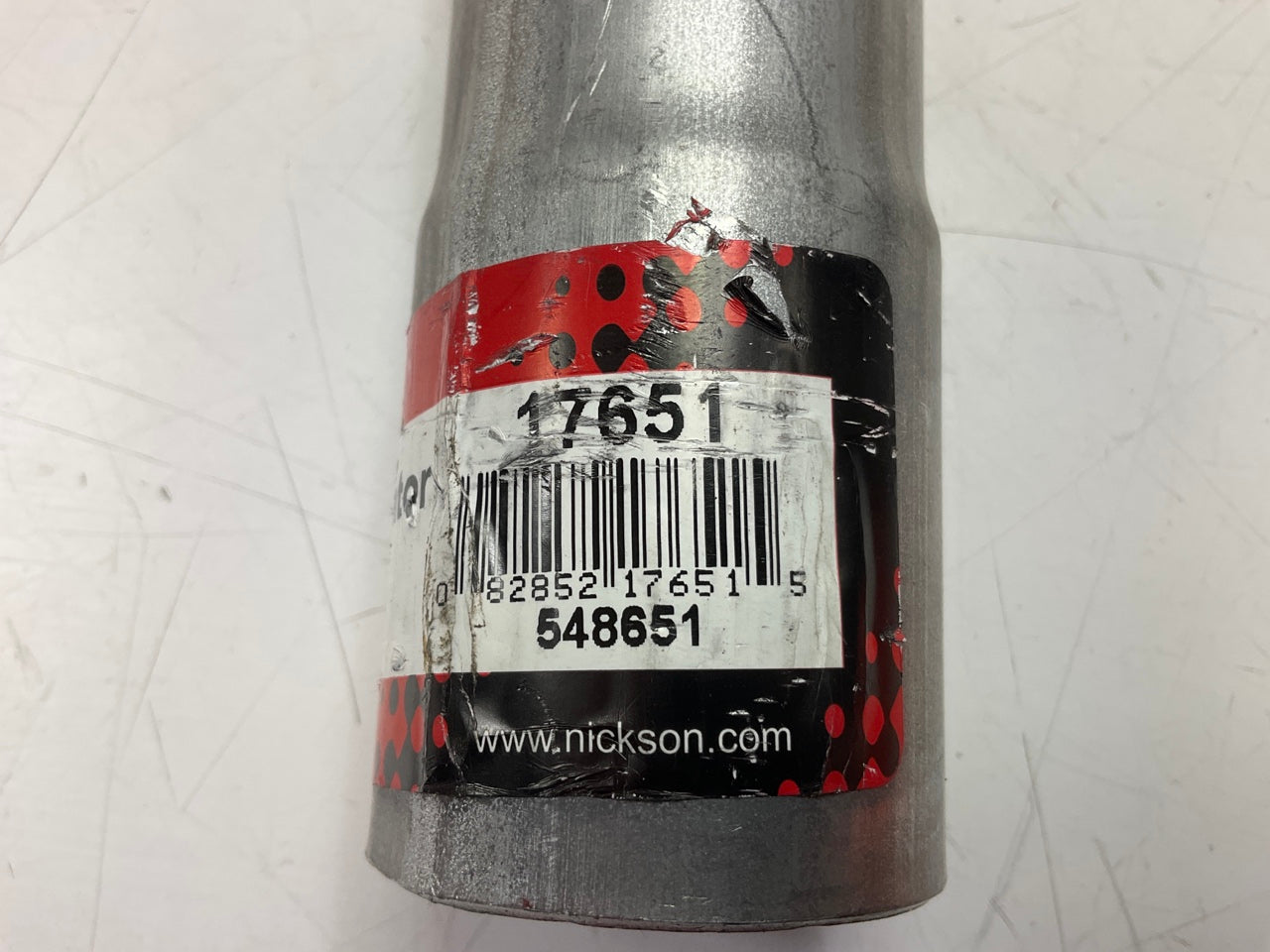 Nickson 17651 Straight Exhaust Pipe 1-3/4'' ID X 18'' Long (1.75'' ID)