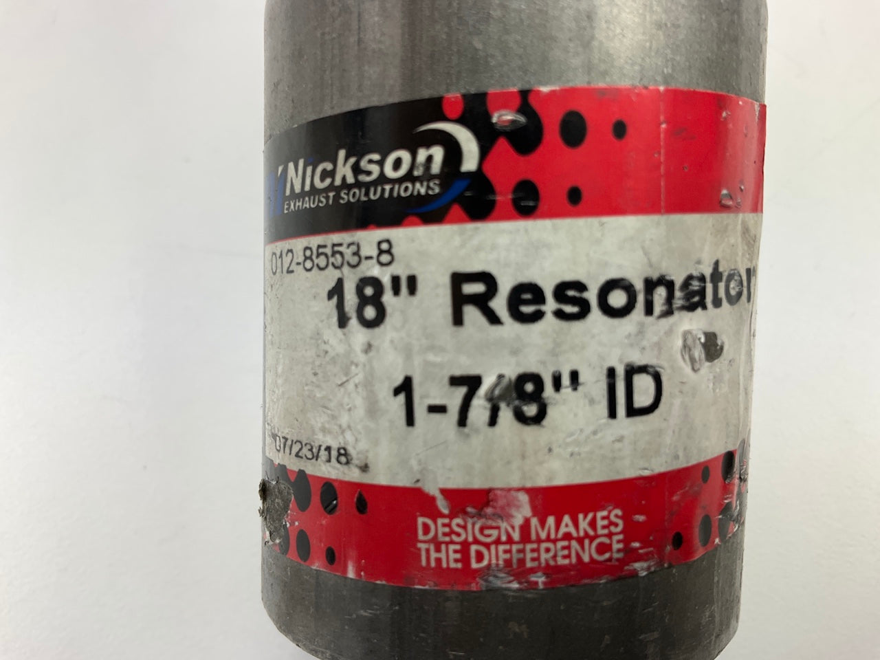 Nickson 17652 Exhaust Resonator Delete Pipe - 1-7/8'' ID X 18''