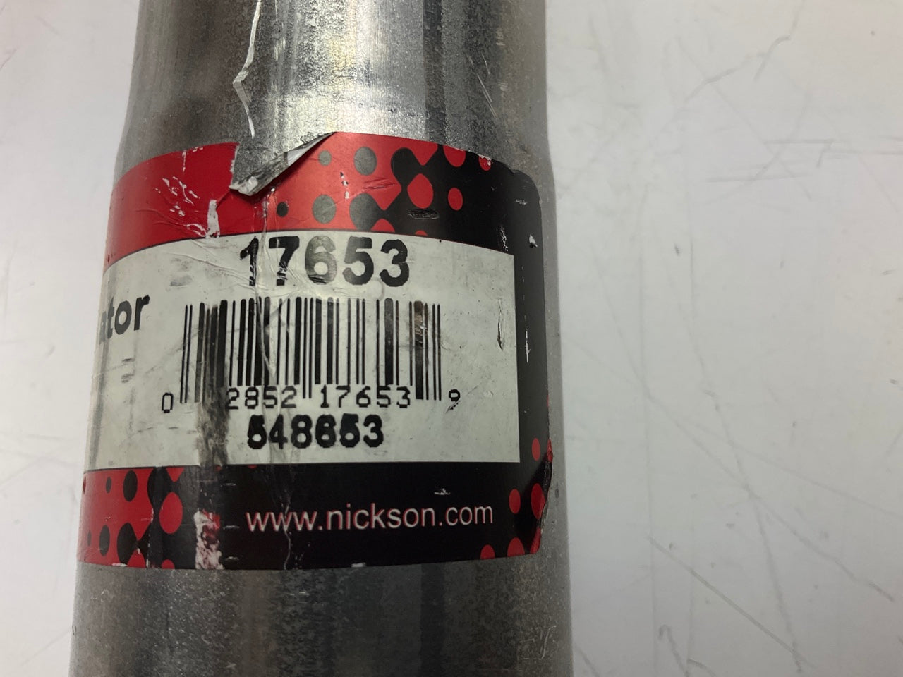 Nickson 17653 Exhaust Pipe Resonator Delete Pipe - 18'' Long X 2'' ID