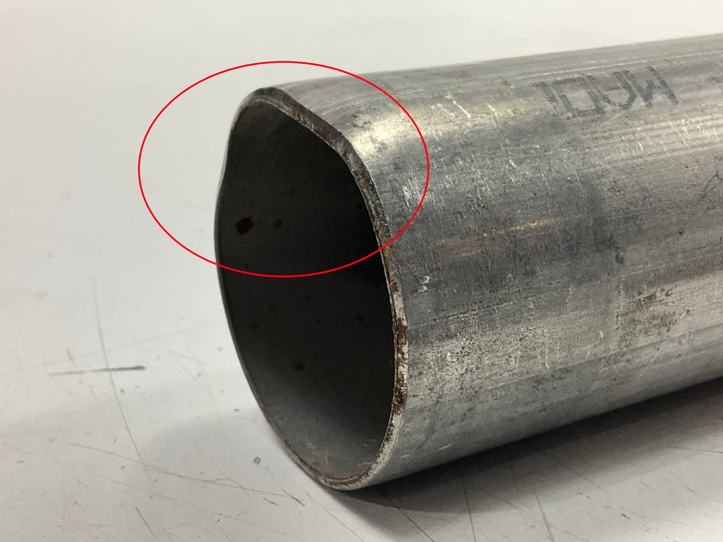 DENTED # 1 Nickson 17673 Steel Exhaust Tail Pipe Extension 1-7/8'', 36'' Long