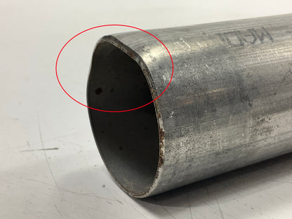 DENTED # 1 Nickson 17673 Steel Exhaust Tail Pipe Extension 1-7/8'', 36'' Long