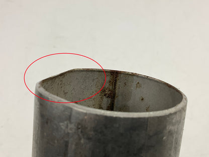 DENTED # 1 Nickson 17673 Steel Exhaust Tail Pipe Extension 1-7/8'', 36'' Long