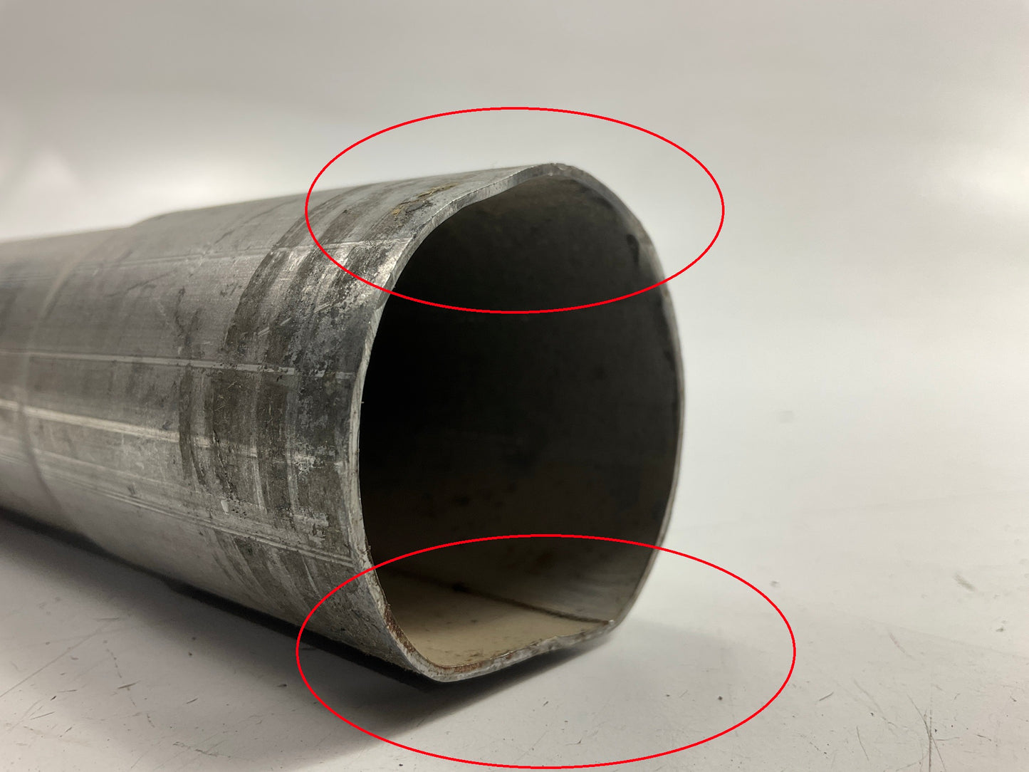 DENTED # 2 Nickson 17673 Steel Exhaust Tail Pipe Extension 1-7/8'', 36'' Long