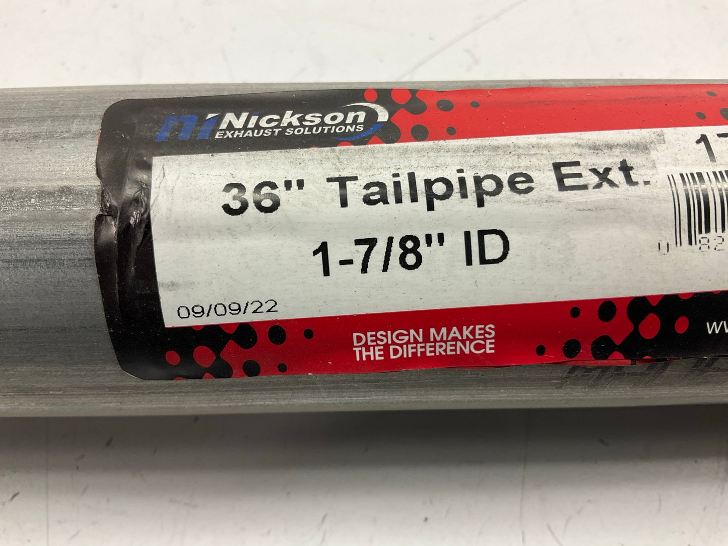 DENTED # 2 Nickson 17673 Steel Exhaust Tail Pipe Extension 1-7/8'', 36'' Long