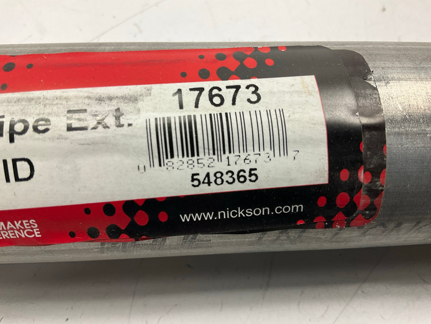 DENTED # 2 Nickson 17673 Steel Exhaust Tail Pipe Extension 1-7/8'', 36'' Long