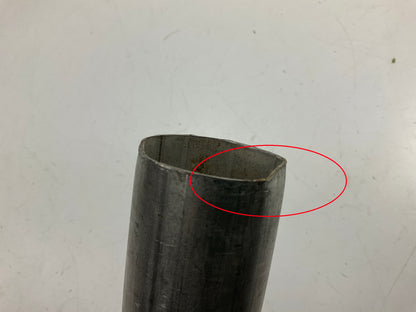 DENTED #4 Nickson 17673 Steel Exhaust Tail Pipe Extension 1-7/8'', 36'' Long
