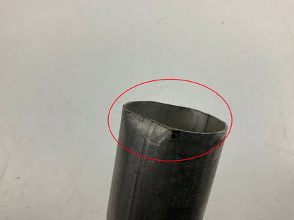 DENTED #4 Nickson 17673 Steel Exhaust Tail Pipe Extension 1-7/8'', 36'' Long