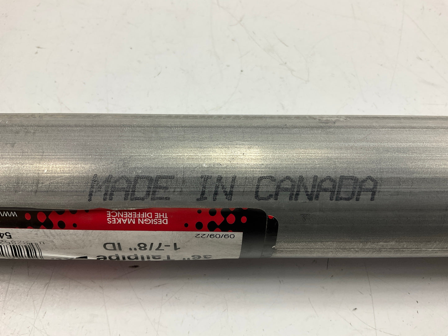 DENTED #4 Nickson 17673 Steel Exhaust Tail Pipe Extension 1-7/8'', 36'' Long