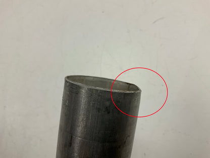 DENTED # 5 Nickson 17673 Steel Exhaust Tail Pipe Extension 1-7/8'', 36'' Long