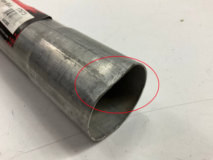 HAS DENT - Nickson Aluminized Steel Exhaust Tail Pipe Extension 1-7/8'', 36'' Long