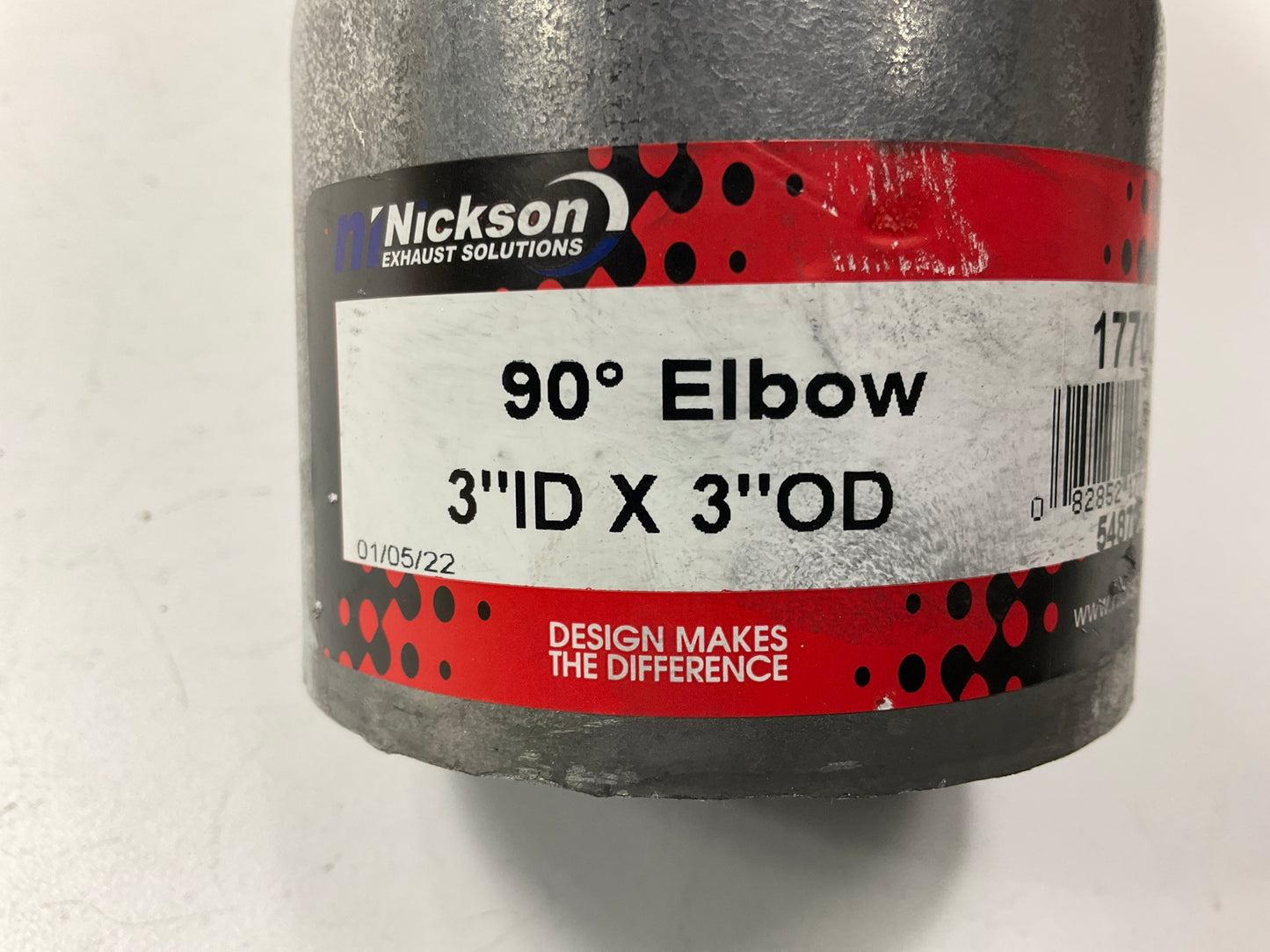 Nickson 17706 3'' 90 Degree Elbow Exhaust Pipe 3'' ID X 3'' OD