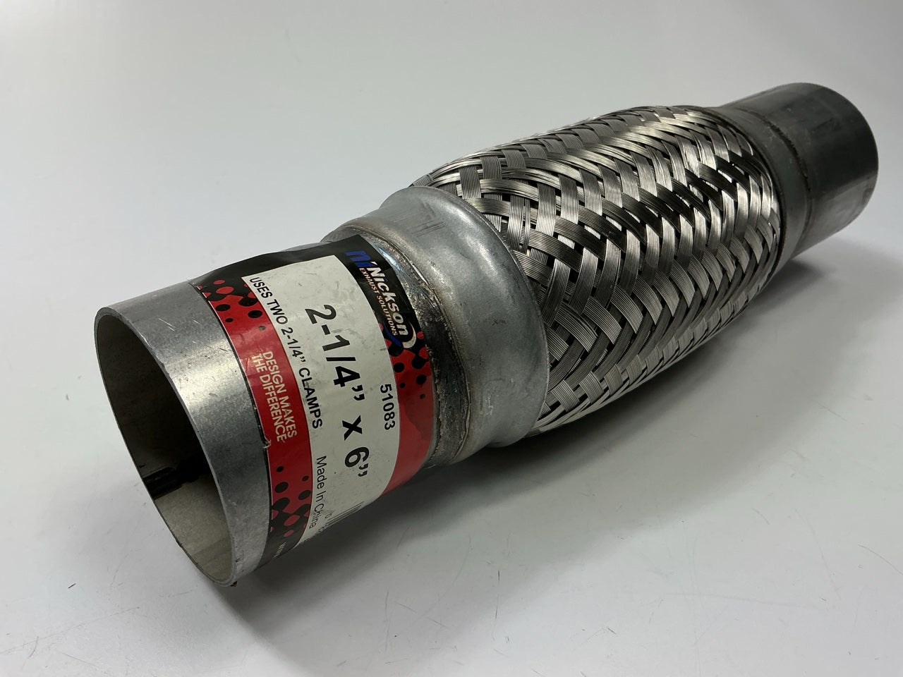 Nickson 17940 Exhaust Flex Connector - 2-1/4'' I.D. X 10'' Length