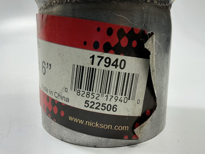 Nickson 17940 Exhaust Flex Connector - 2-1/4'' I.D. X 10'' Length