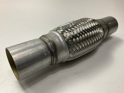 Nickson 1-3/4'' X 10'' Universal Stainless Steel Exhaust Flex Tube Connector