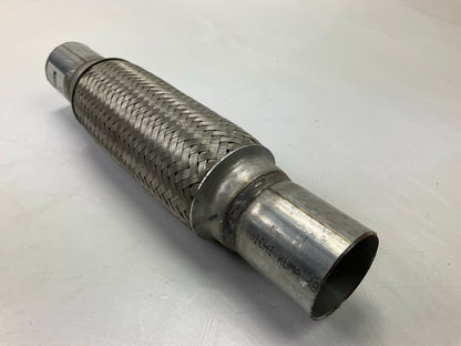 Nickson 1-3/4'' X 8'' Universal Stainless Steel Exhaust Flex Tube Connector