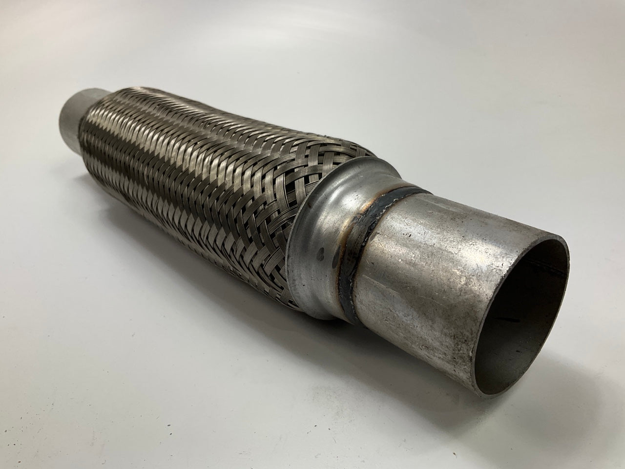 Nickson 1-3/4'' X 10'' Universal Stainless Steel Exhaust Flex Tube Connector