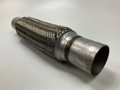 Nickson 1-3/4'' X 10'' Universal Stainless Steel Exhaust Flex Tube Connector