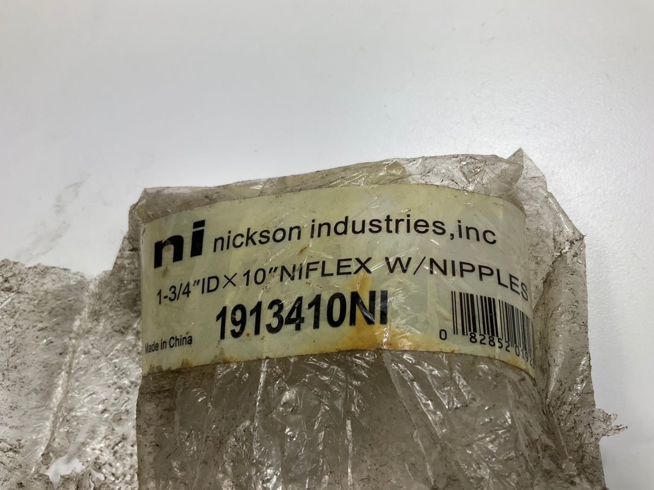 Nickson 1-3/4'' X 10'' Universal Stainless Steel Exhaust Flex Tube Connector