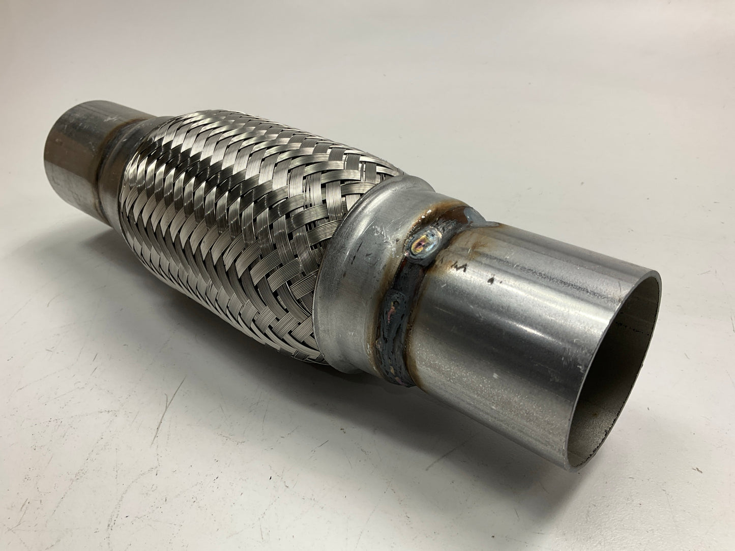 Nickson 1920006NI 2'' X 6'' Universal Stainless Steel Exhaust Flex Tube Connector