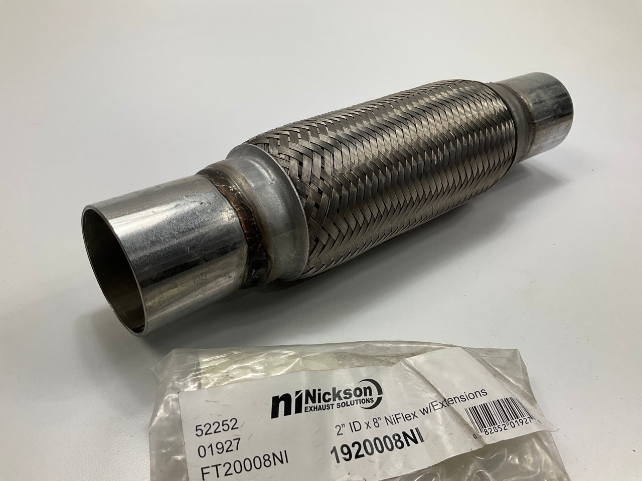 Nickson 1920008NI Exhaust Flex Connector 2'' ID X 8'' Niflex