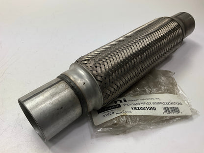 Nickson 1920010NI Exhaust Flex Connector Tube 2'' ID X 10''