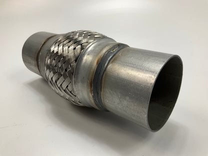 Nickson 2-1/2'' X 4'' Universal Stainless Steel Exhaust Flex Tube Connector