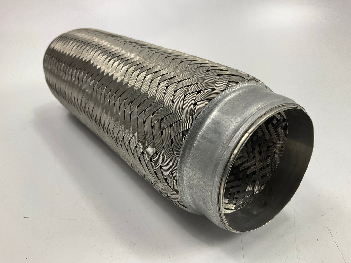 Nickson 2-1/2'' ID X 10'' Universal Stainless Steel Exhaust Flex Tube Connector