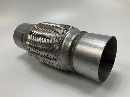 Nickson 1930006NI 3'' X 6'' Universal Stainless Steel Exhaust Flex Tube Connector