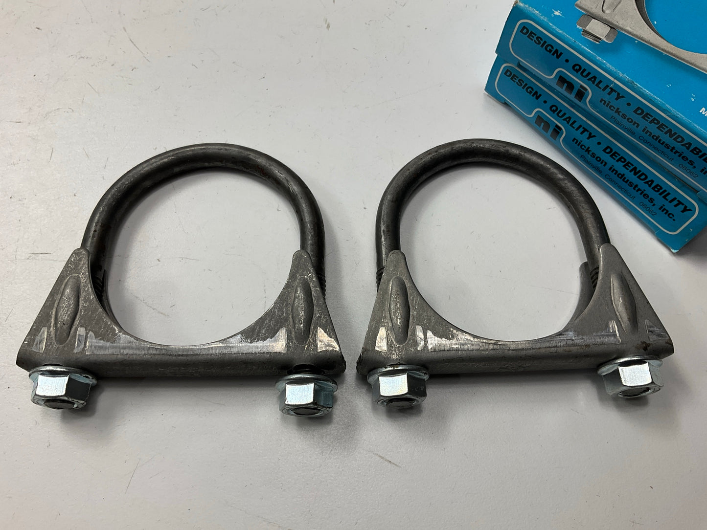 (2) Nickson 26 Exhaust Clamp - 2-1/4''