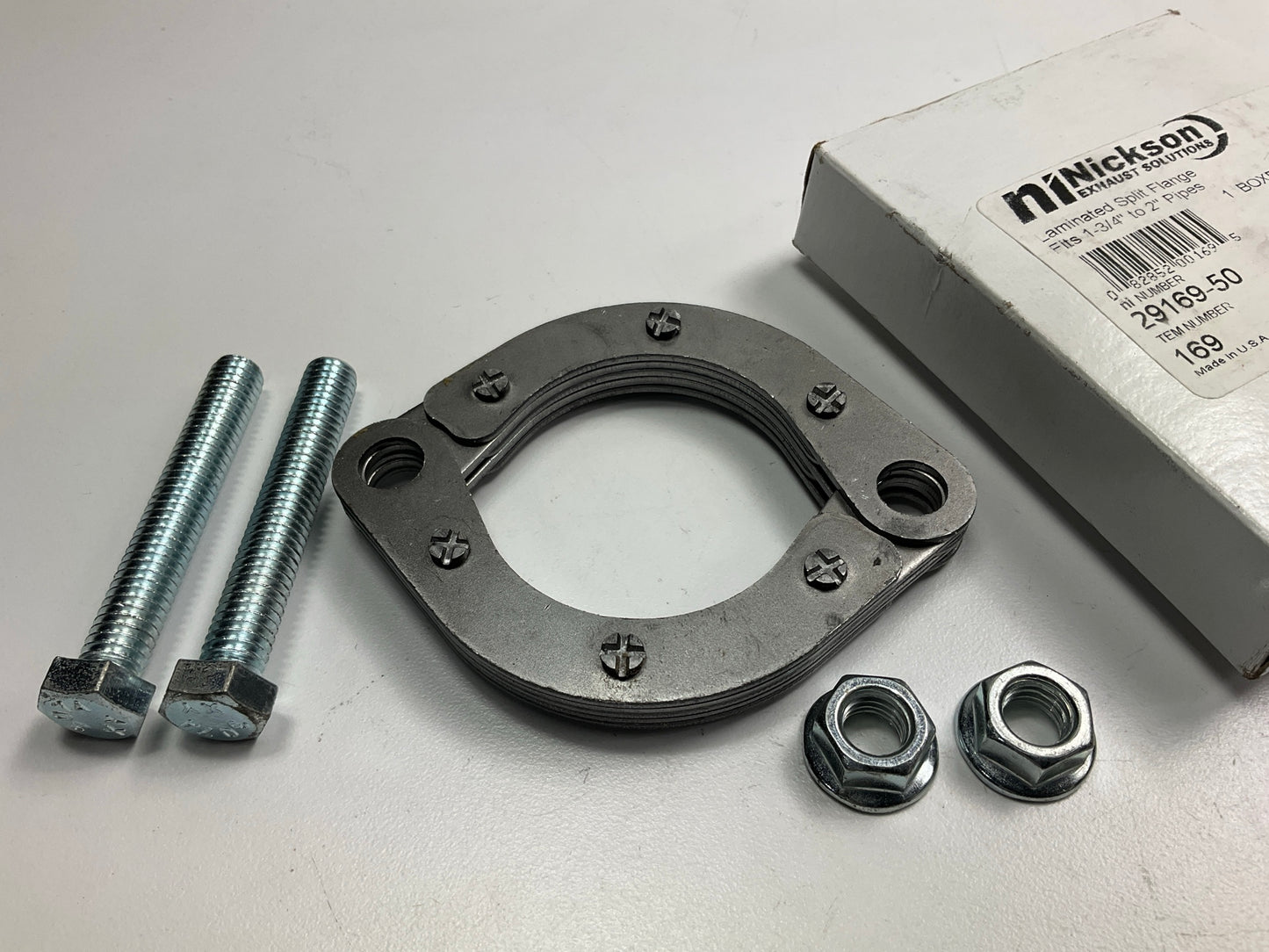 Nickson 29169 Exhaust Laminated Split Flange For 1-3/4'' To 2'' Pipes