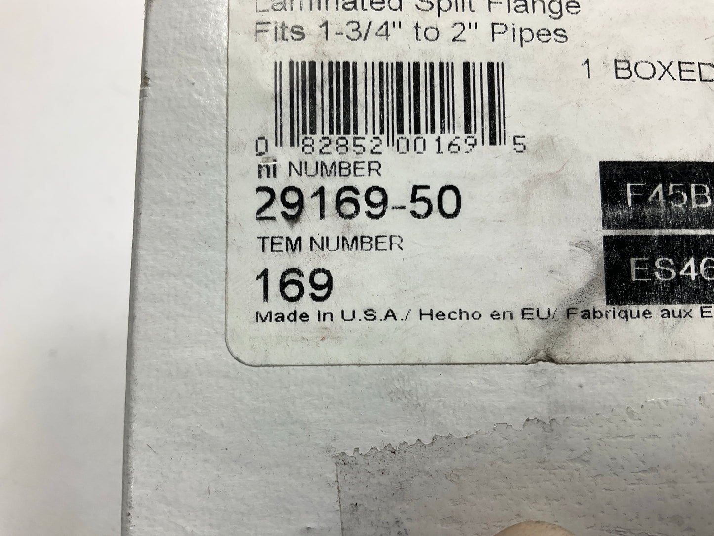 Nickson 29169 Exhaust Laminated Split Flange For 1-3/4'' To 2'' Pipes